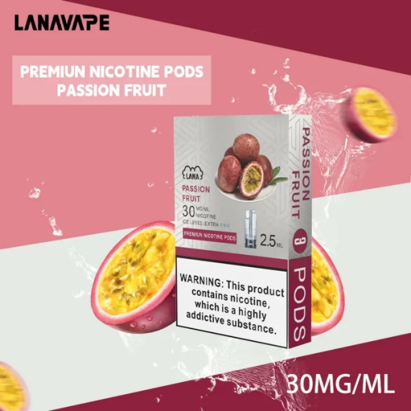 LANA煙彈 【百香果味】 通用一代主機